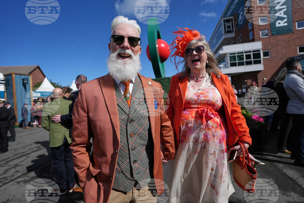Britain Grand National Horse Racing