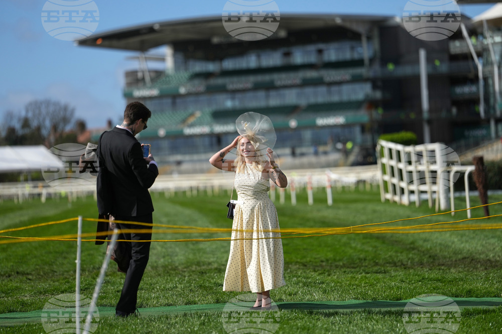 Britain Grand National Horse Racing