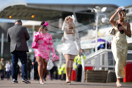 Britain Grand National Horse Racing