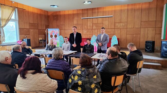 Кандидати от видинската листа на „Прогресивна България“ се срещнаха с жители на Дунавци