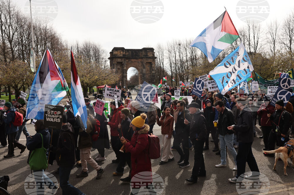 Scotland Break With Trump Protest
