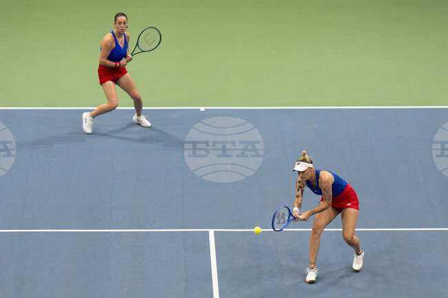 Switzerland Czech Republic Billie Jean King Cup Tennis