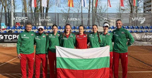 Националният тим на България по тенис за жени надви Кипър и спечели промоция за Група I на световното отборно първенство „Били Джийн Кинг къп“