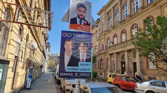 Опозиционната унгарска партия ТИСА има значителна преднина според повечето социологически проучвания преди утрешните парламентарни избори 