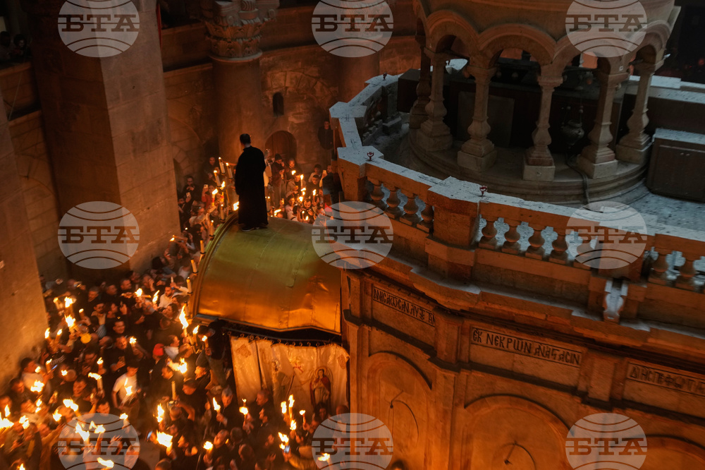 Israel Palestinians Holy Fire