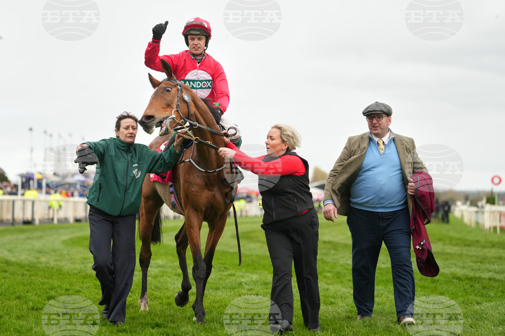 Britain Grand National Horse Racing