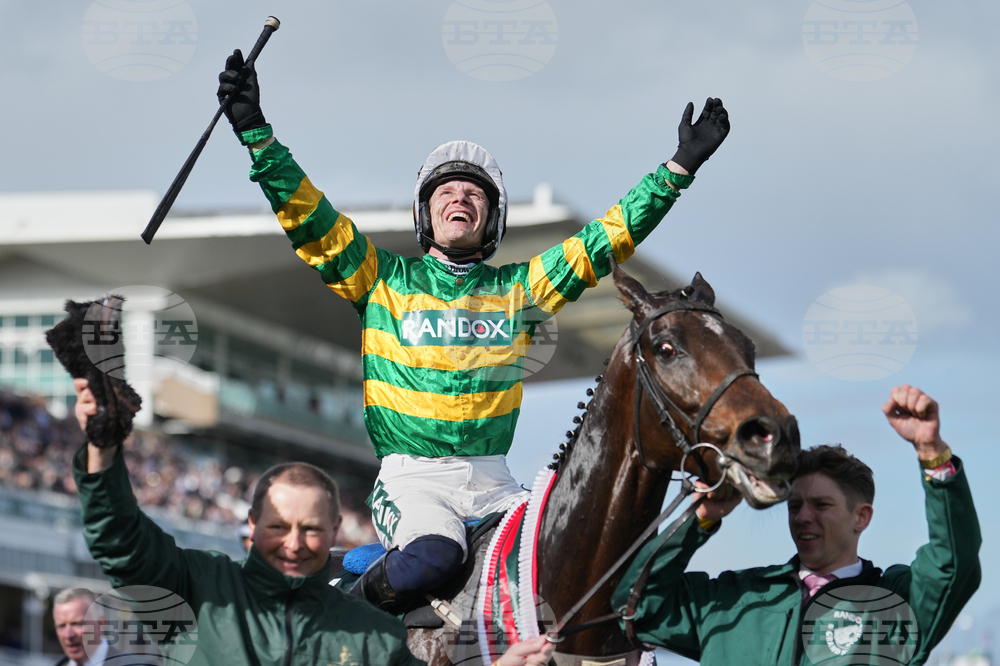 Britain Grand National Horse Racing