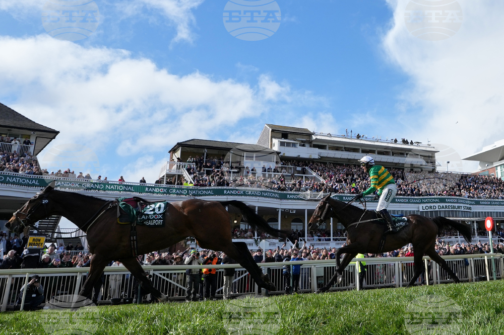 Britain Grand National Horse Racing