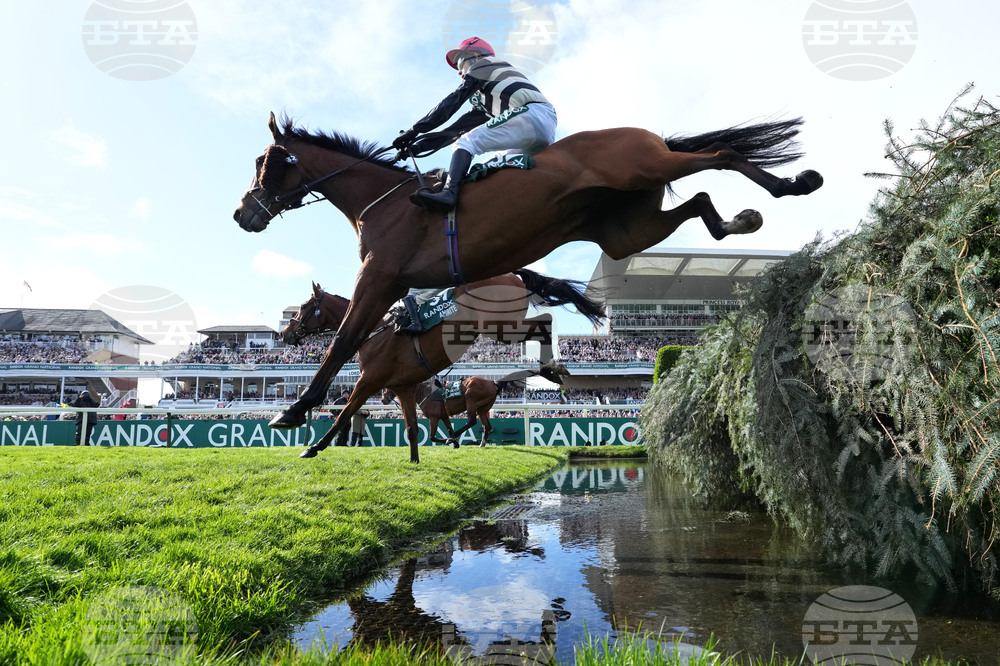 Britain Grand National Horse Racing