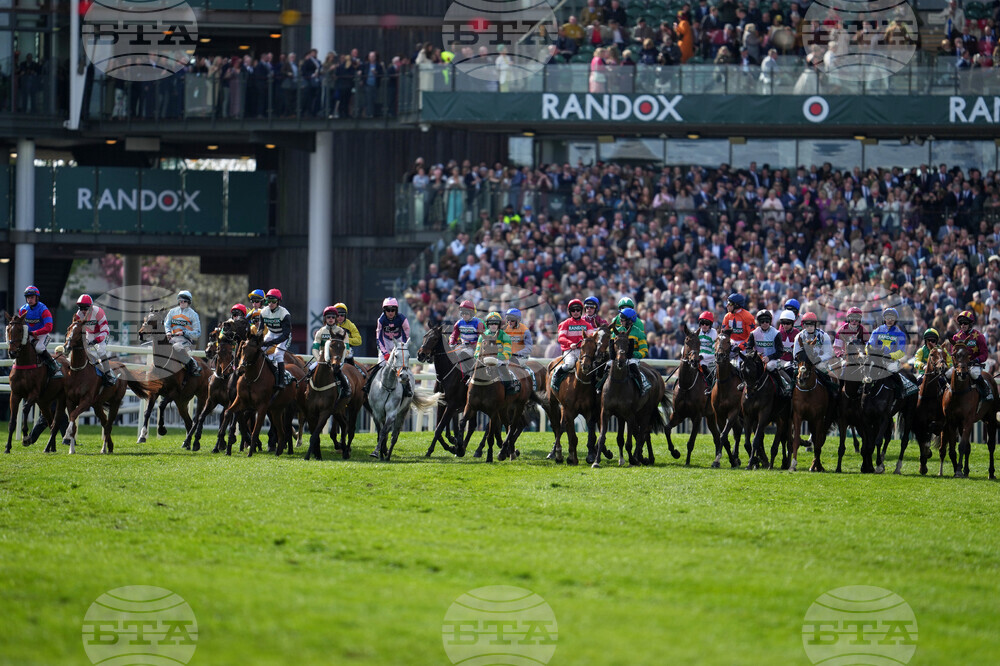 Britain Grand National Horse Racing