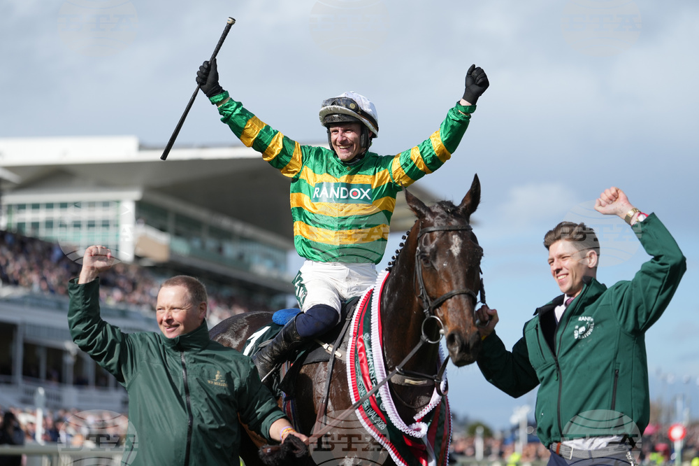 Britain Grand National Horse Racing