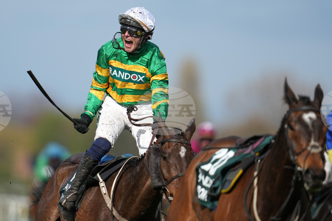 APTOPIX Britain Grand National Horse Racing