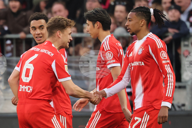 Байерн Мюнхен разгроми Санкт Паули и подобри собствения си рекорд по голове в Бундеслигата