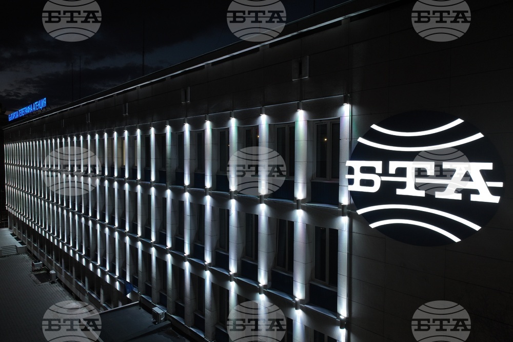 BTA Building Lit White for Easter and Bright Week