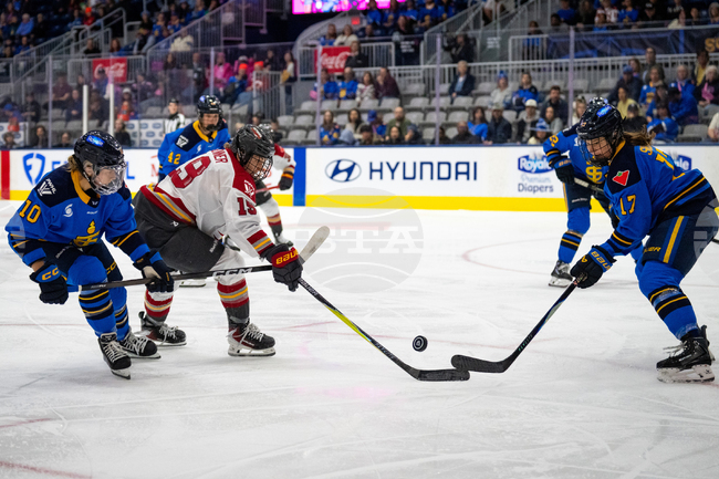 PWHL Sceptres Charge Hockey