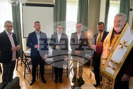 Ирландия - Дъблин - Българско посолство - освещаване