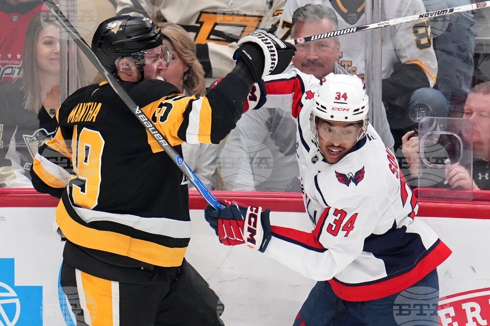 Capitals Penguins Hockey