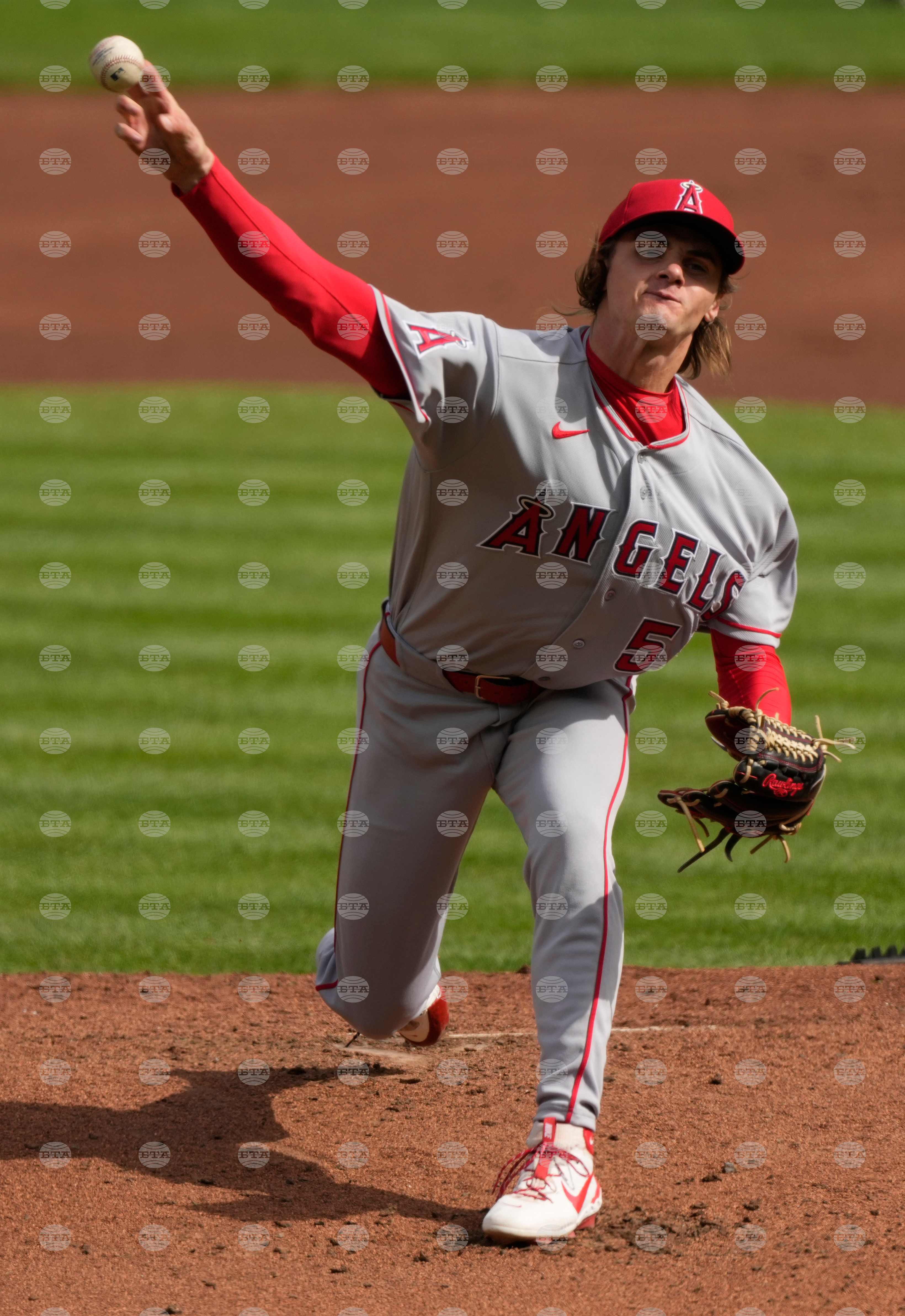 Angels Reds Baseball
