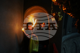 APTOPIX Israel Palestinians Holy Fire