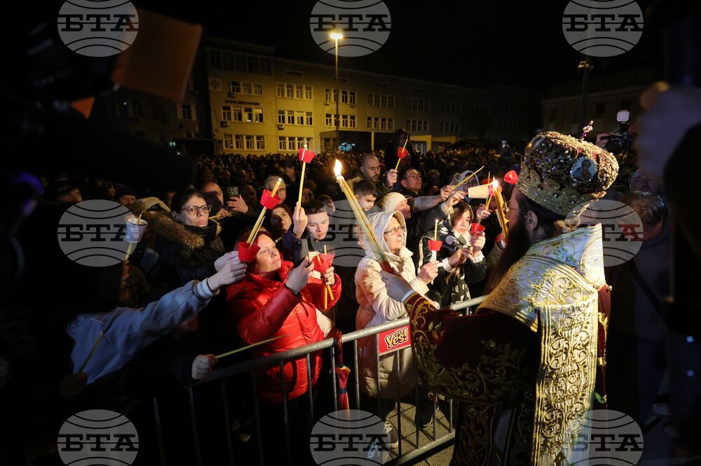 Бургас - Пасхална служба - Възкресение Христово