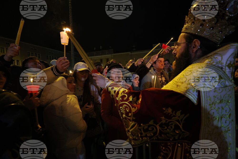 Бургас - Пасхална служба - Възкресение Христово