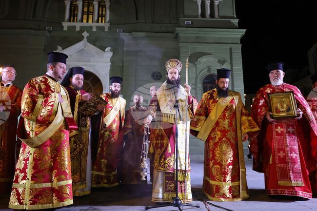 Бургас - Пасхална служба - Възкресение Христово