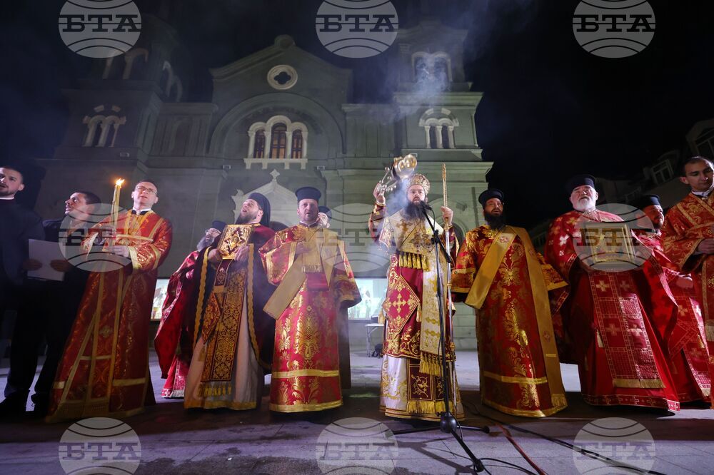 Бургас - Пасхална служба - Възкресение Христово