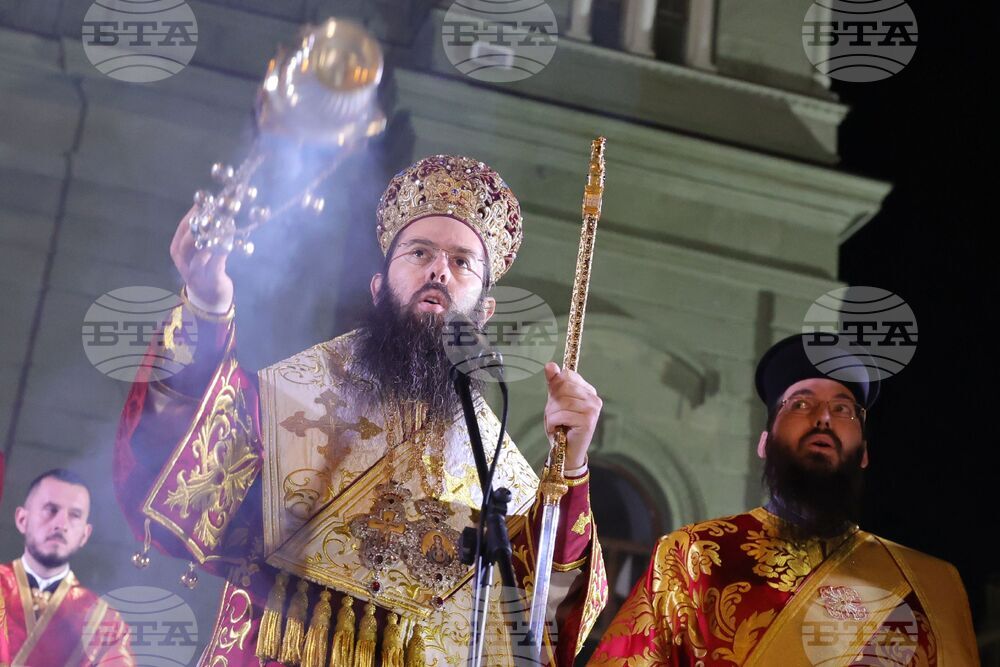 Бургас - Пасхална служба - Възкресение Христово