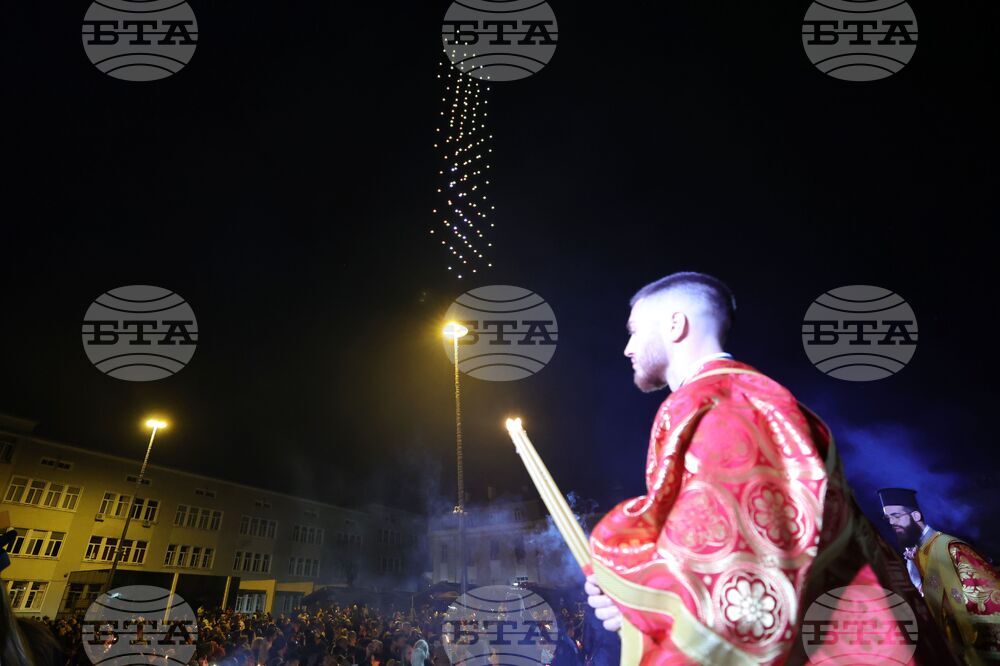 Бургас - Пасхална служба - Възкресение Христово