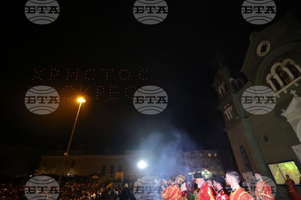 Бургас - Пасхална служба - Възкресение Христово