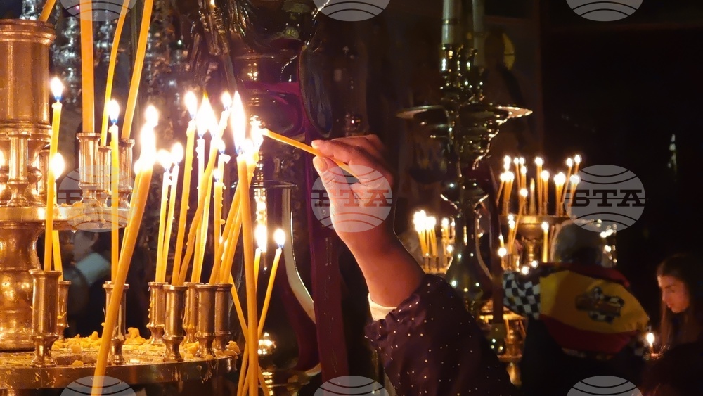 Рилски манастир - Възкресение Христово - пасхално богослужение