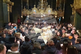 Рилски манастир - Възкресение Христово - пасхално богослужение