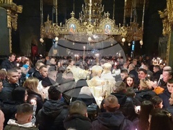 Рилски манастир - Възкресение Христово - пасхално богослужение