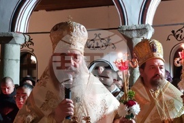 Рилски манастир - Възкресение Христово - пасхално богослужение