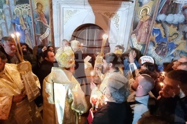 Рилски манастир - Възкресение Христово - пасхално богослужение