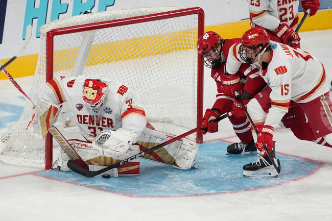 NCAA Denver Wisconsin Hockey