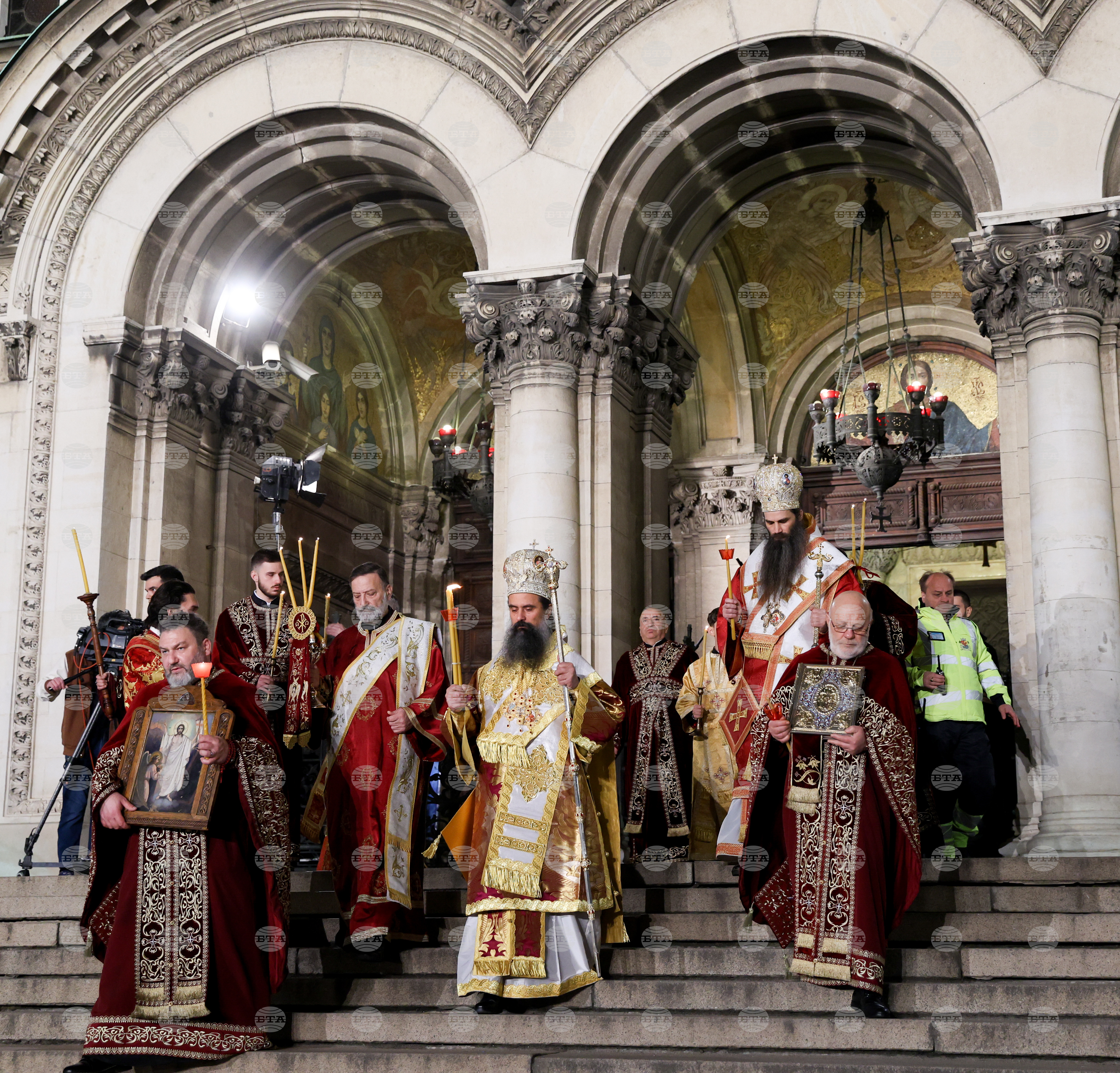 Патриарх Даниил - Възкресение Христово - Пасха - литургия