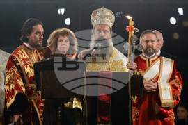 Патриарх Даниил - Възкресение Христово - Пасха - литургия