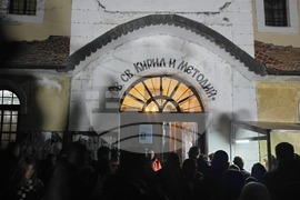 Гоце Делчев - Възкресение Христово - служба