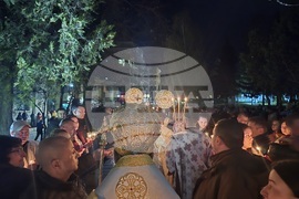 Гоце Делчев - Възкресение Христово - служба