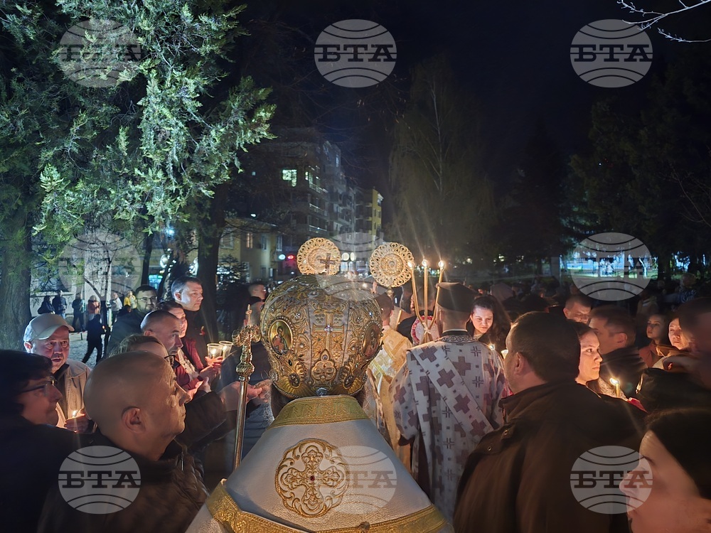 Гоце Делчев - Възкресение Христово - служба