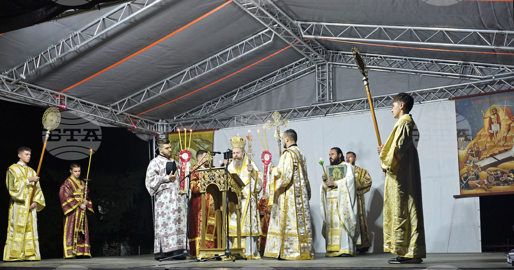 Гоце Делчев - Възкресение Христово - служба