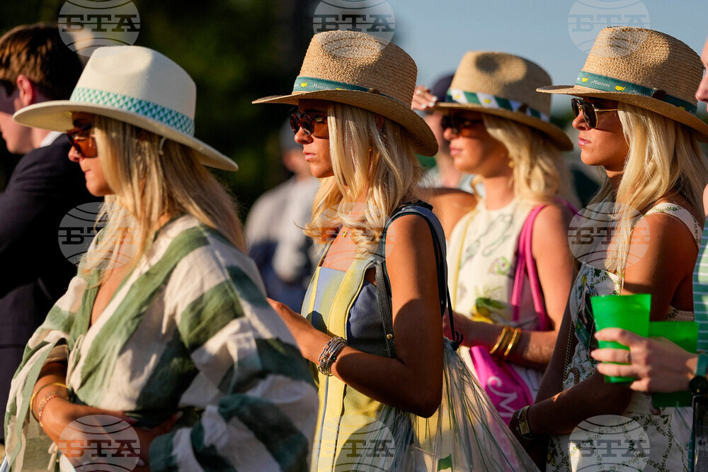 APTOPIX Masters Golf