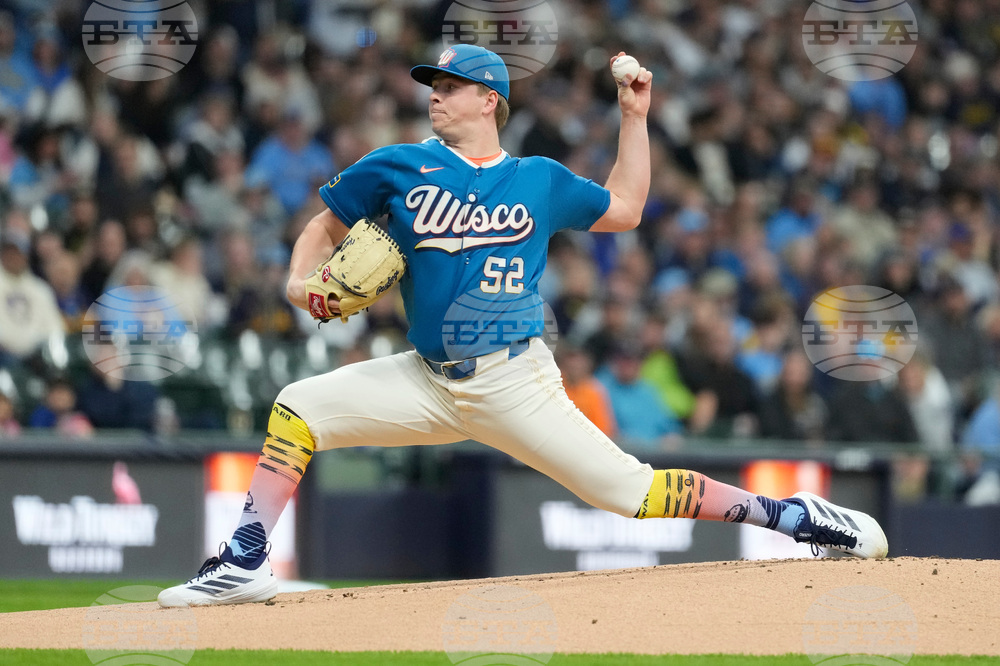 Nationals Brewers Baseball