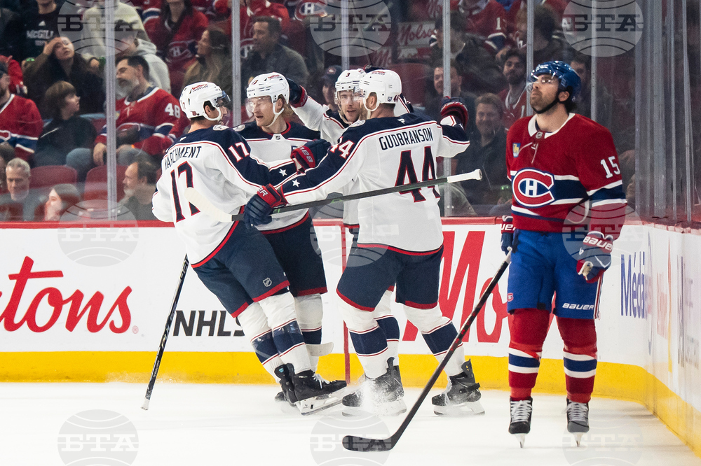 Blue Jackets Canadiens Hockey Hockey