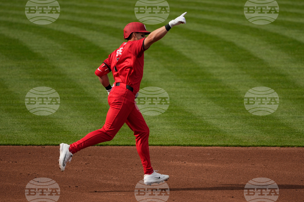 Angels Reds Baseball
