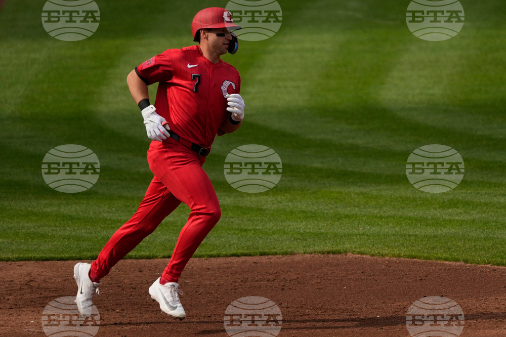 Angels Reds Baseball