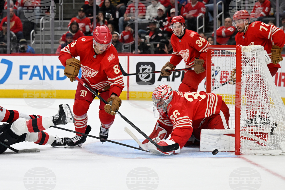 Devils Red Wings Hockey