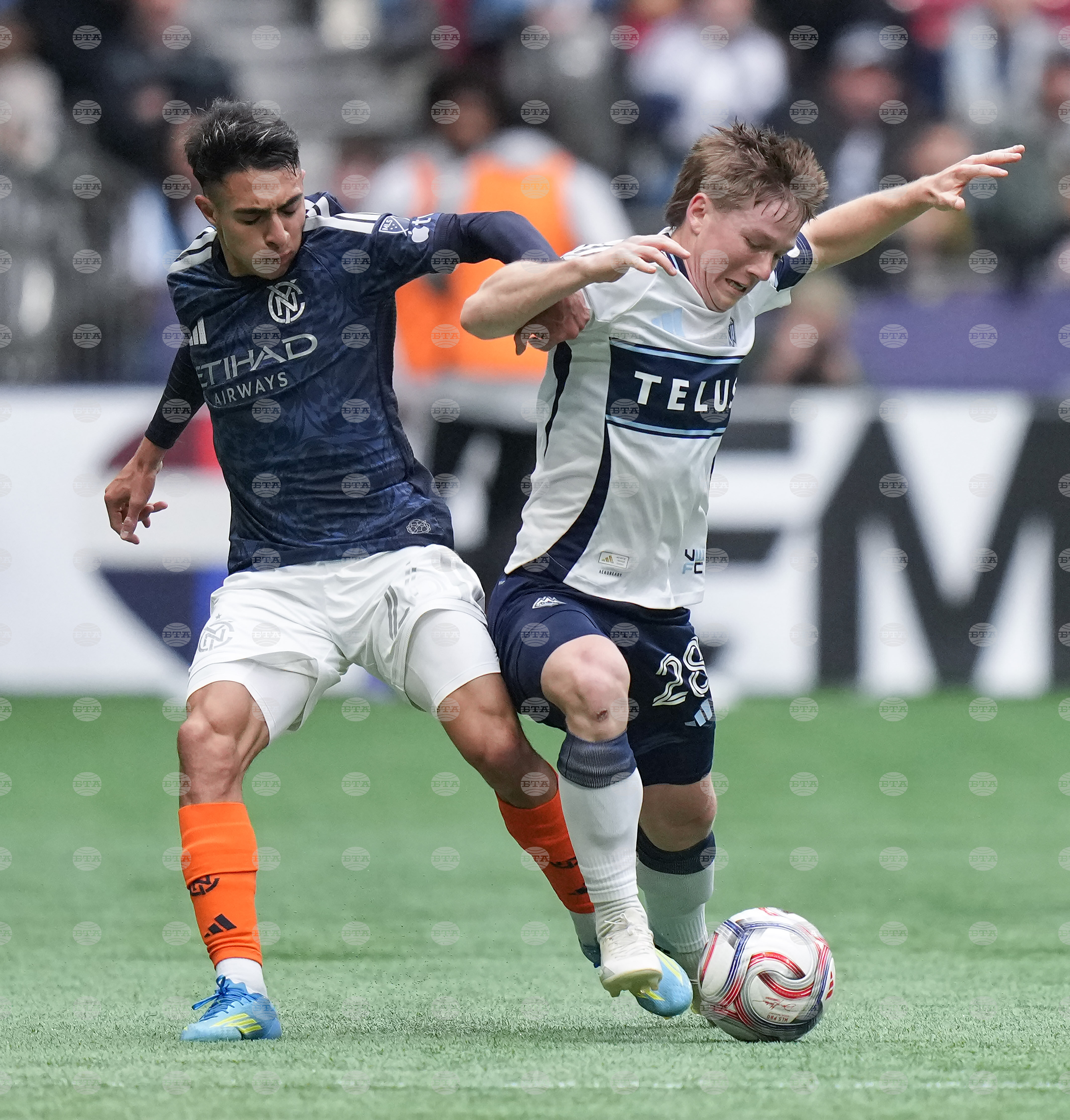 MLS NYCFC Whitecaps Soccer