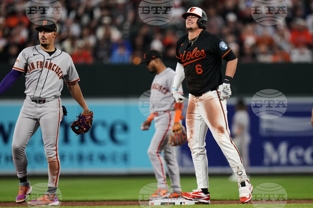 Giants Orioles Baseball